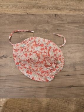 🌸 H&M Baby Girl Floral Sun Hat | 12-18M | Like New